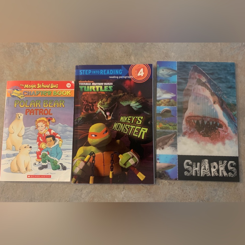7 random kid books
